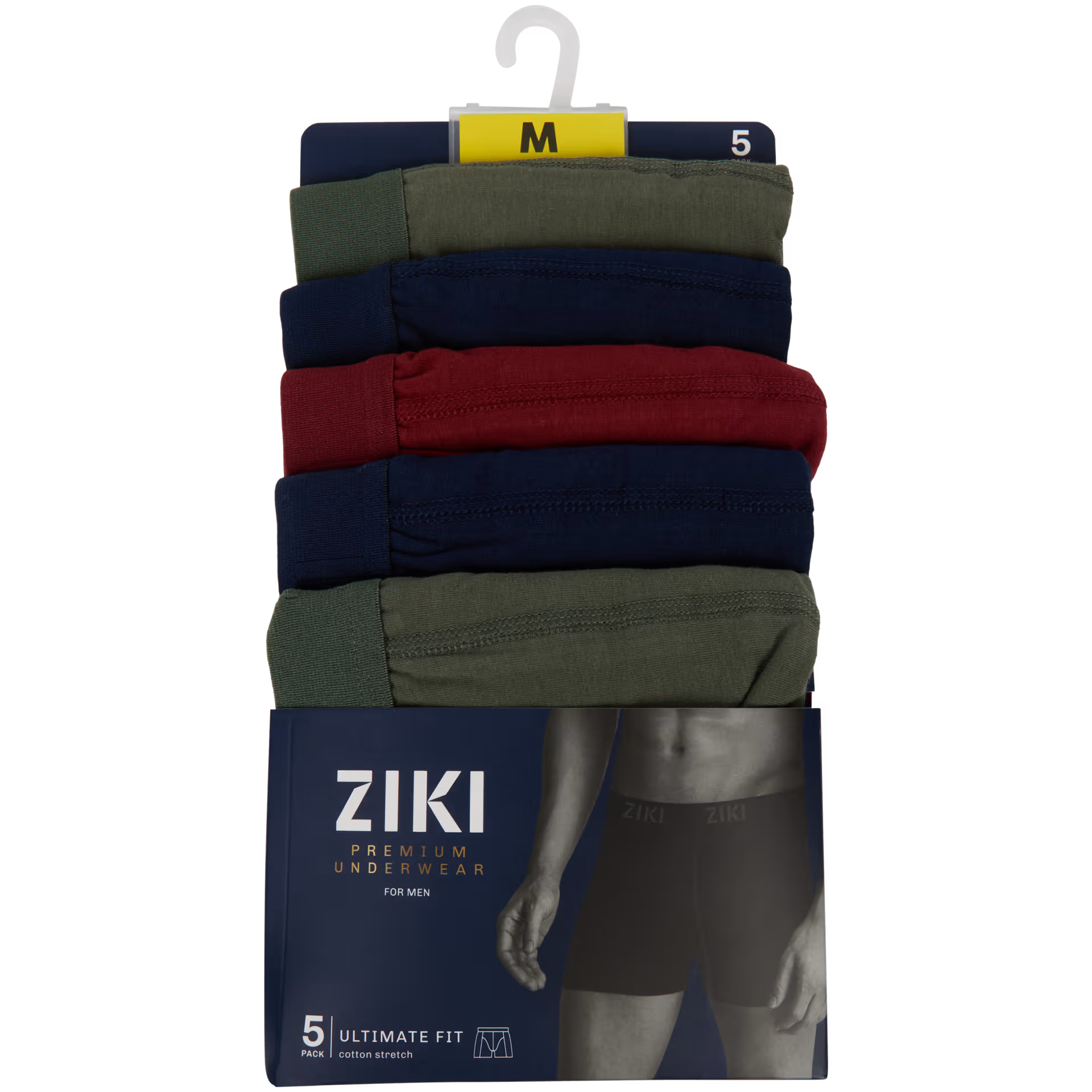Boxershorts 5 comfortabele stuks - ZIKI