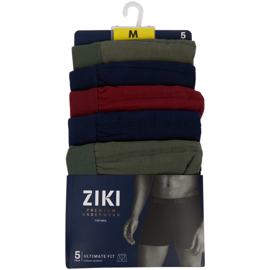 Boxershorts 5 comfortabele stuks - ZIKI