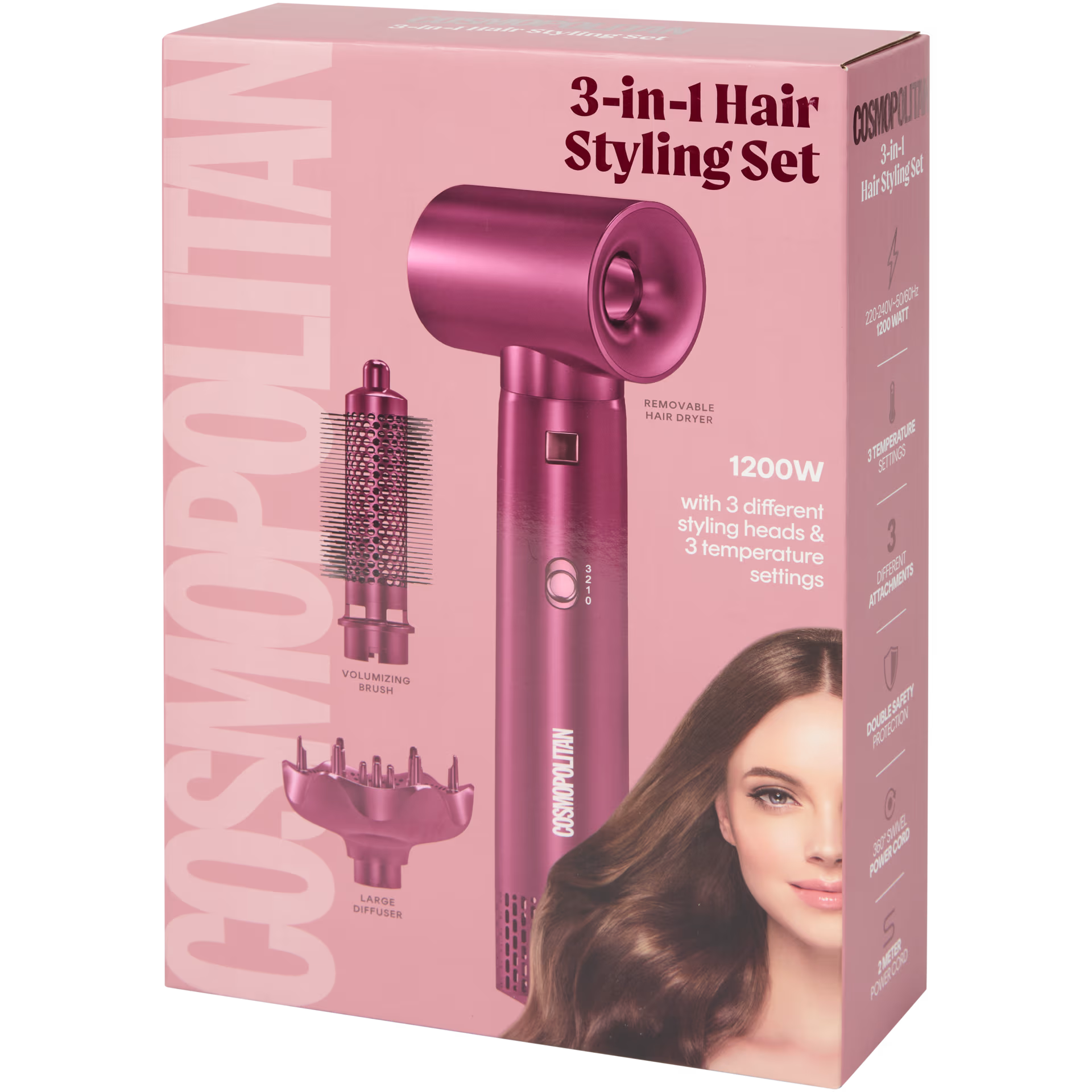 3-in-1 haarstijling set - RULK