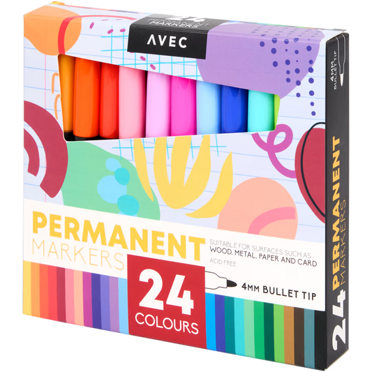 Permanent markers (24 stuks) - PMAR