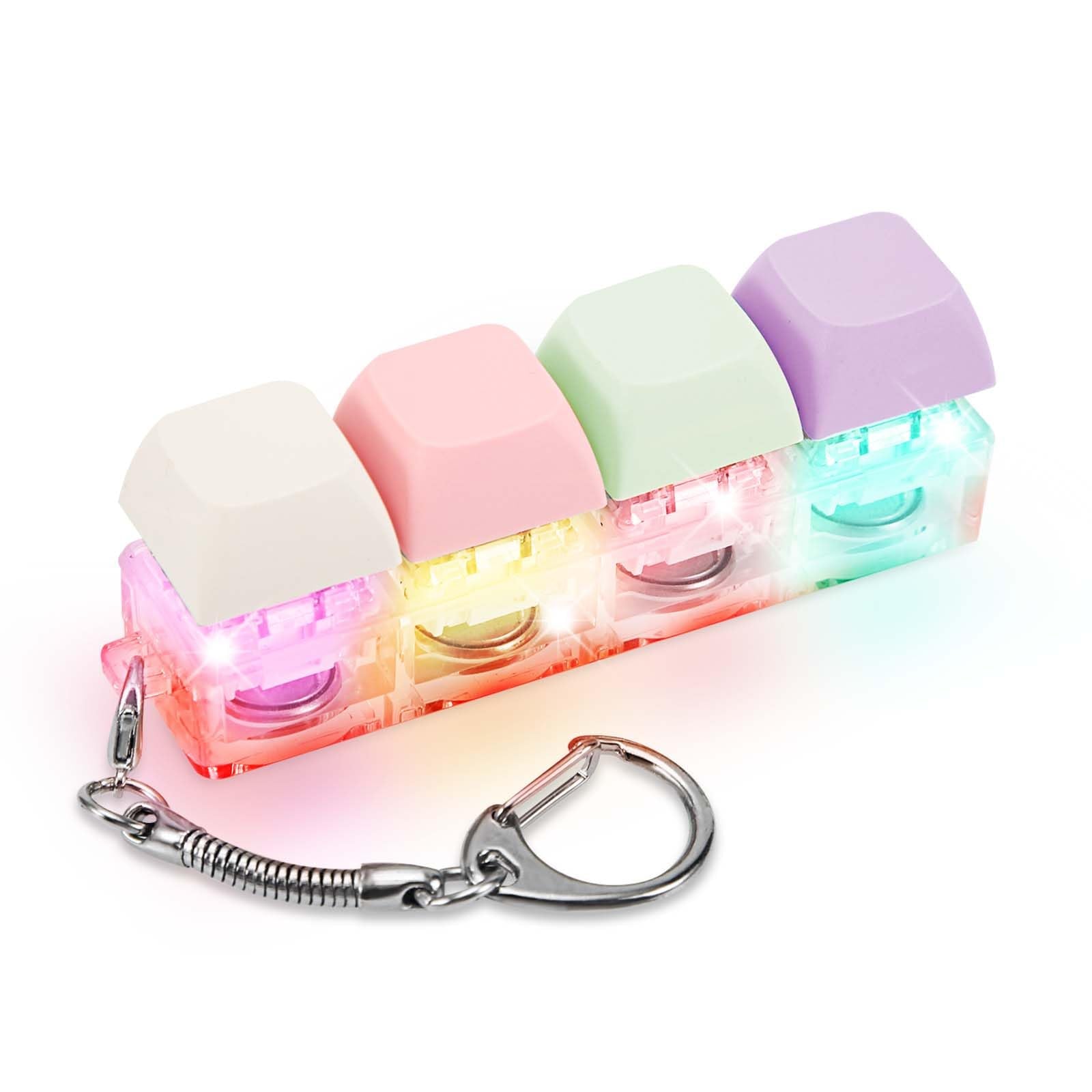 Relaxerende Toetsenbord - Sleutelhanger Creamy - Shiptok.nl