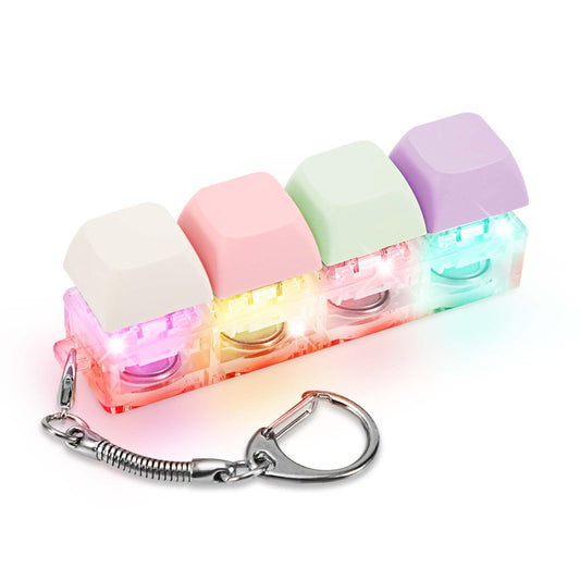 Relaxerende Toetsenbord - Sleutelhanger Creamy - Shiptok.nl